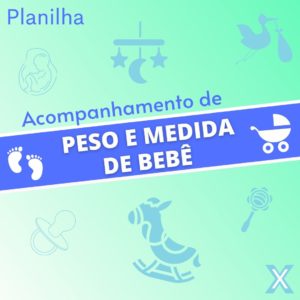 Peso e Medida de Bebê – Menino